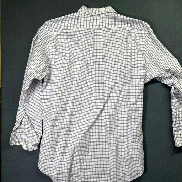 Ralph Lauren Flesh Pony Button Down Dress Shirt Mens 15.5 Classic Fit 1246 - Picture 6 of 7